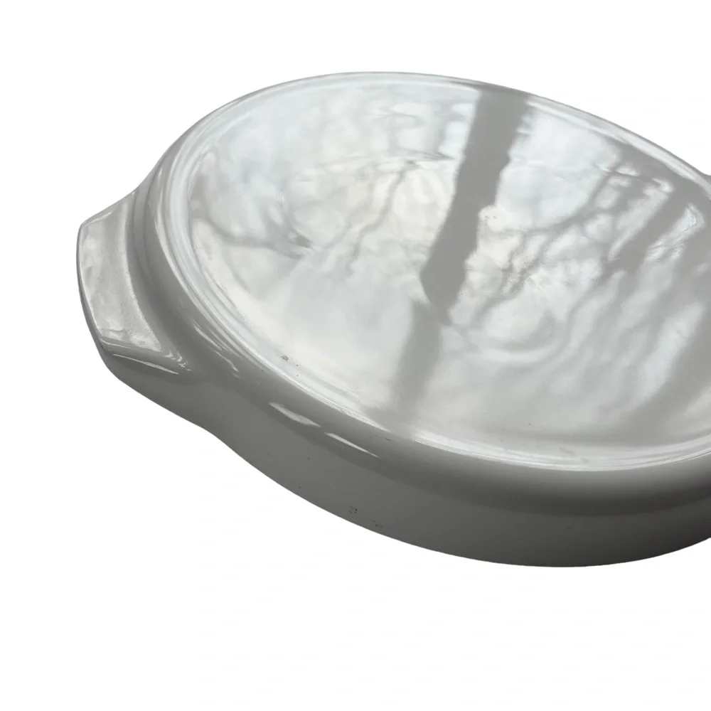 Amana Radarange Microwave Pizza Crisper Amana By Corning White 12in. Round Plate